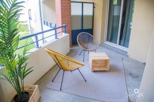 Accessoires extérieur pour appartement d'investisseur immobilier