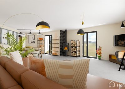 Photo réalisme salle à manger transformer